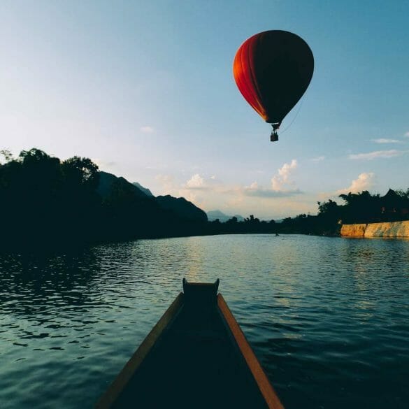 Laos pirogue