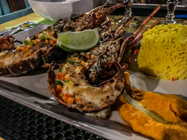 langouste guadeloupe