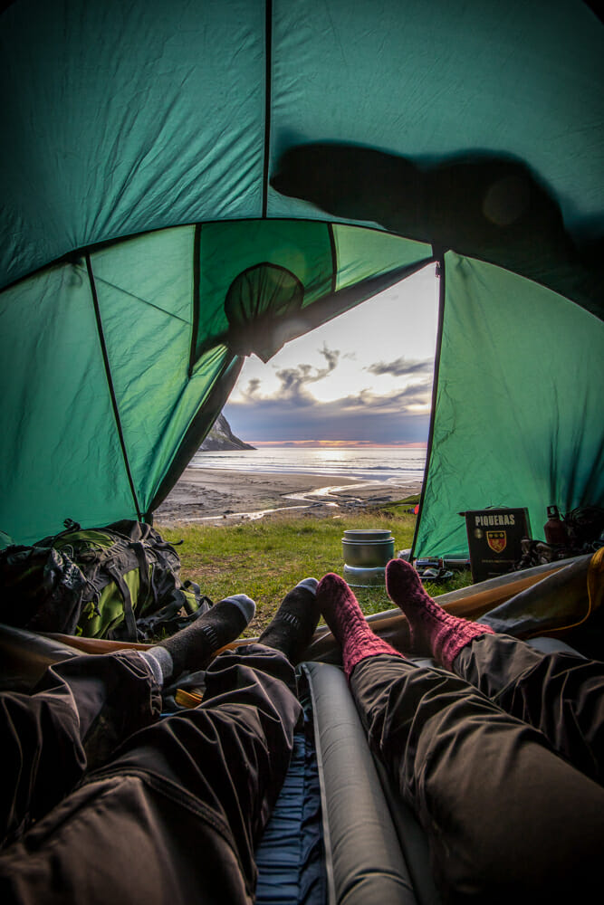 dormir en tente