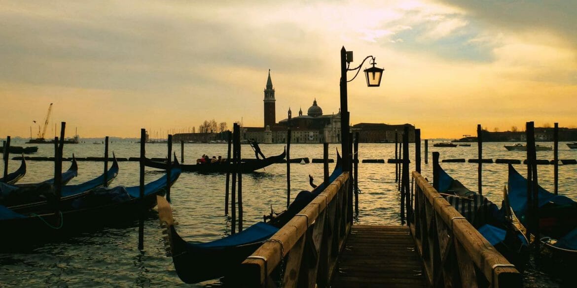 venise soleil lagune