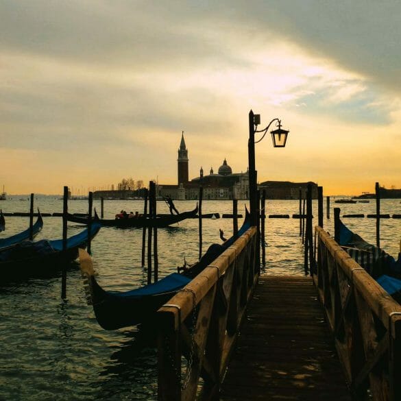venise soleil lagune