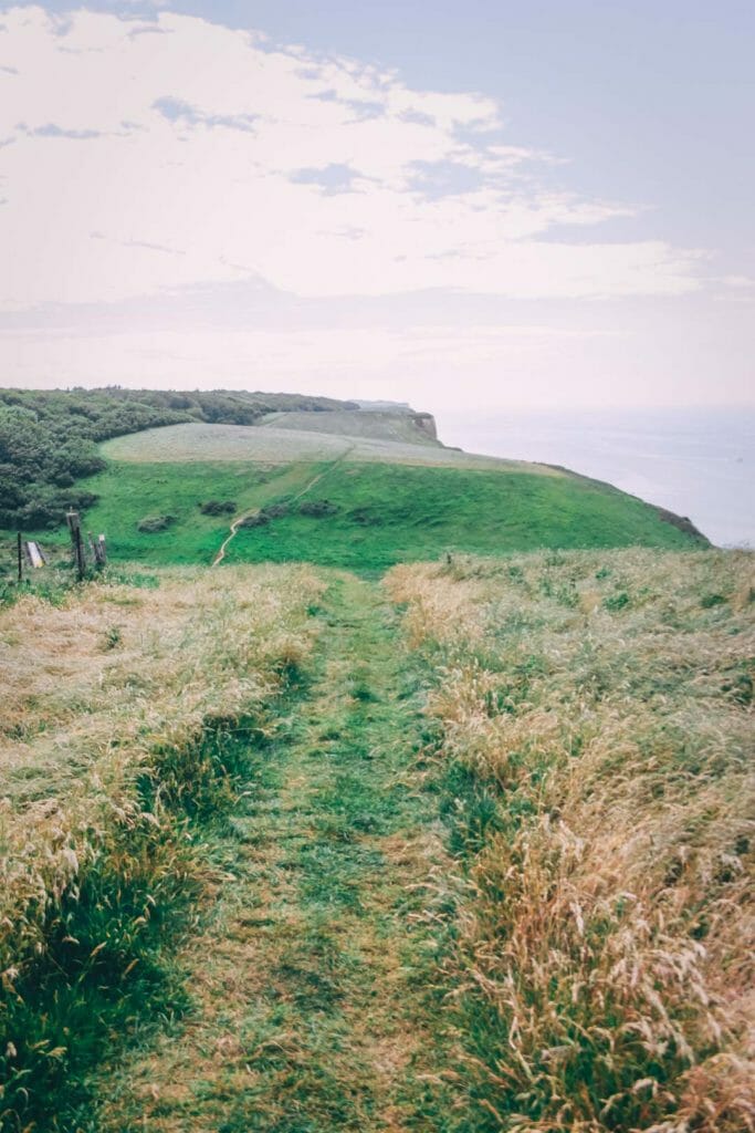 sentier du littoral mers les bains