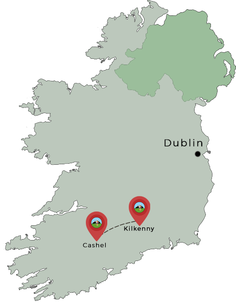 carte irlande kilkenny
