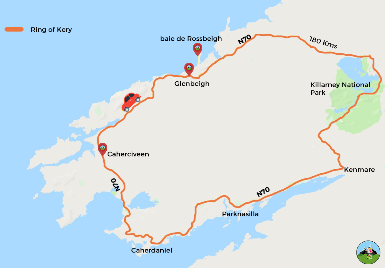 carte ring of kerry