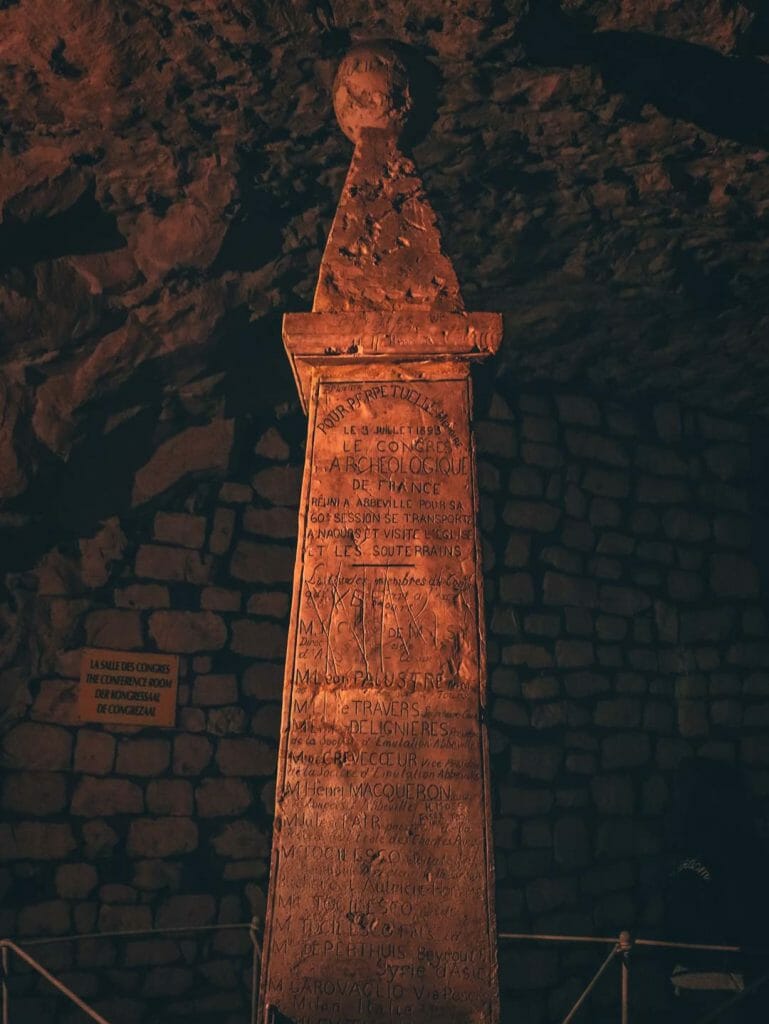 cité souterraine naours