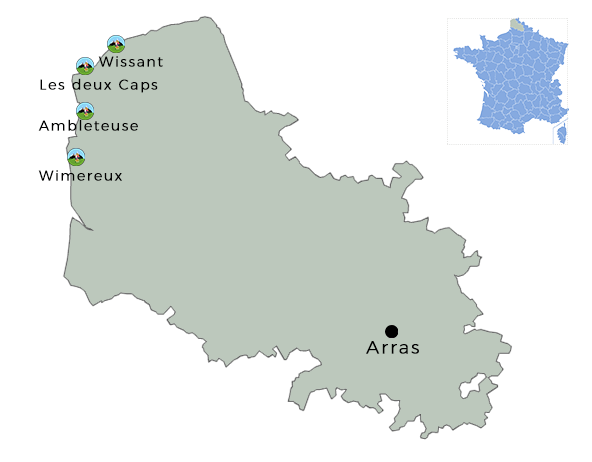 carte cote opale