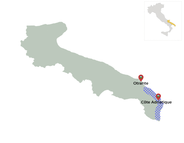 carte plages pouilles