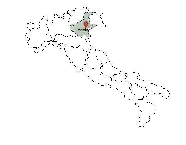 carte europe venise