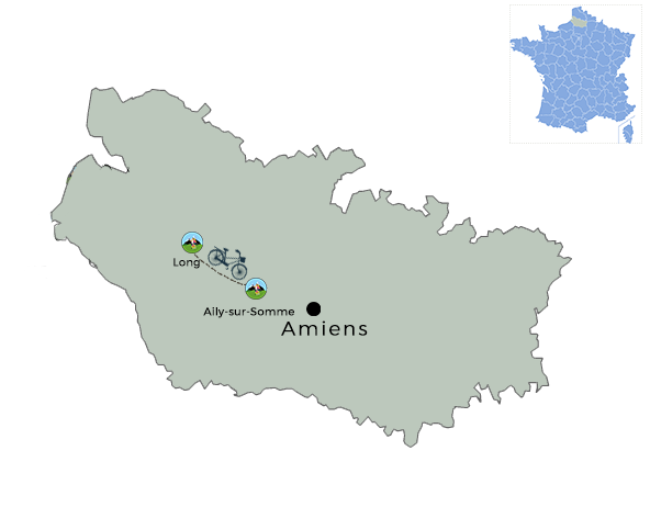 carte la Vallée de la Somme