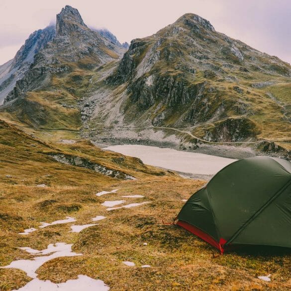 bivouac lac des cerces