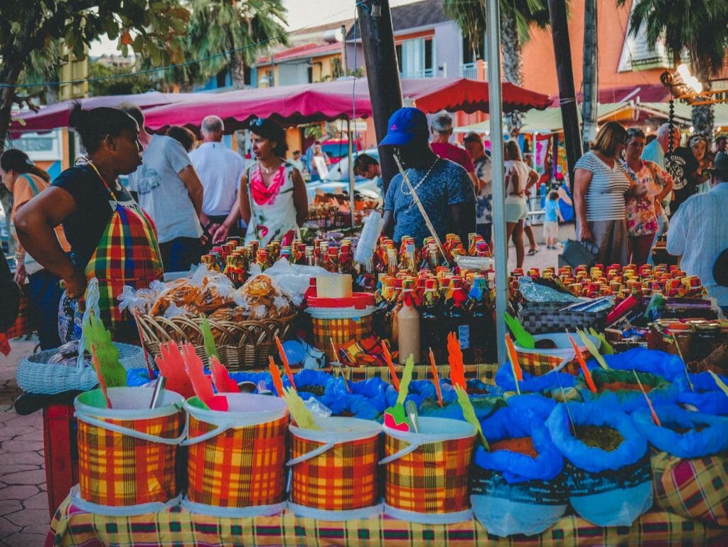 marchés guadeloupe