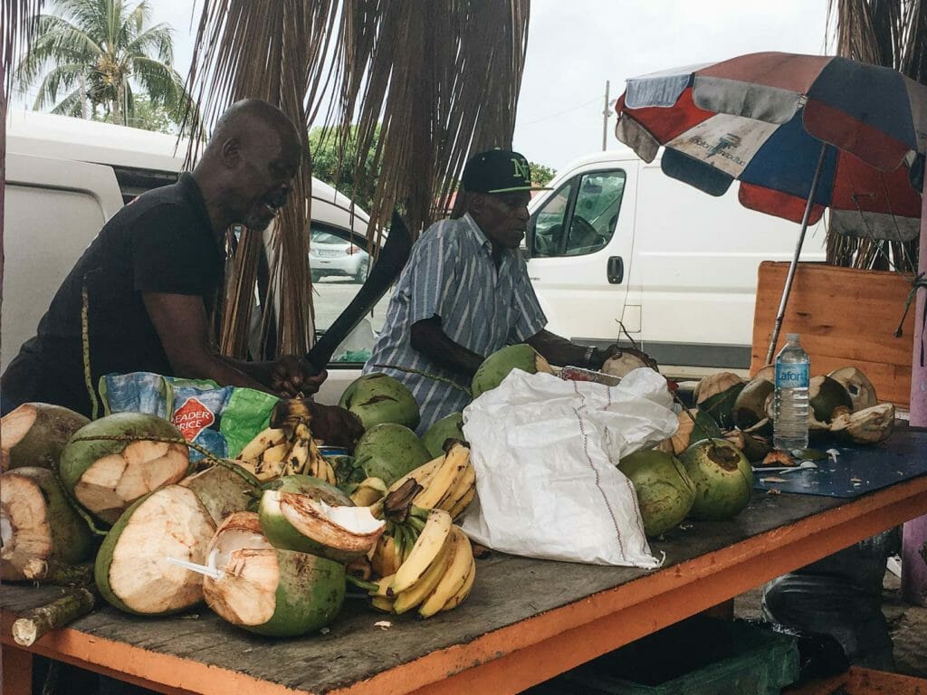 marché saint anne martinique