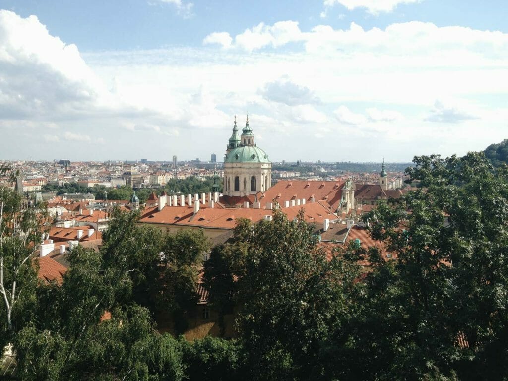 vue hauteur prague