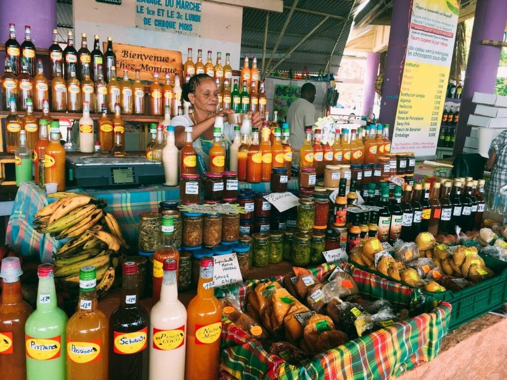 marché saint anne martinique