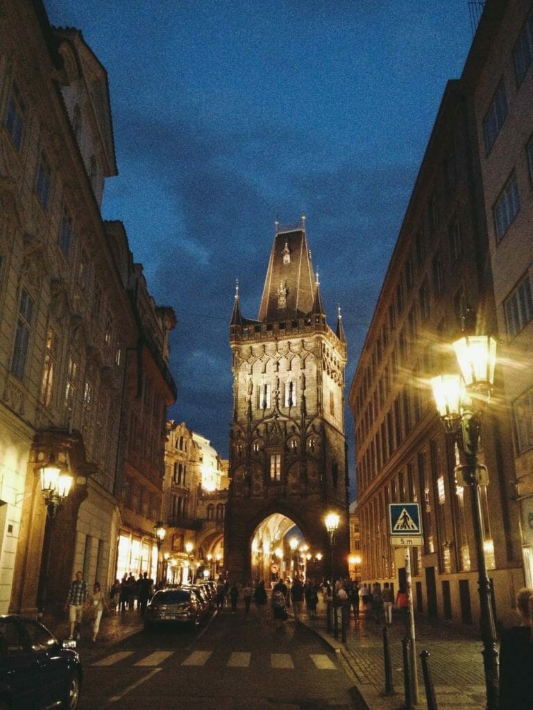 prague la nuit
