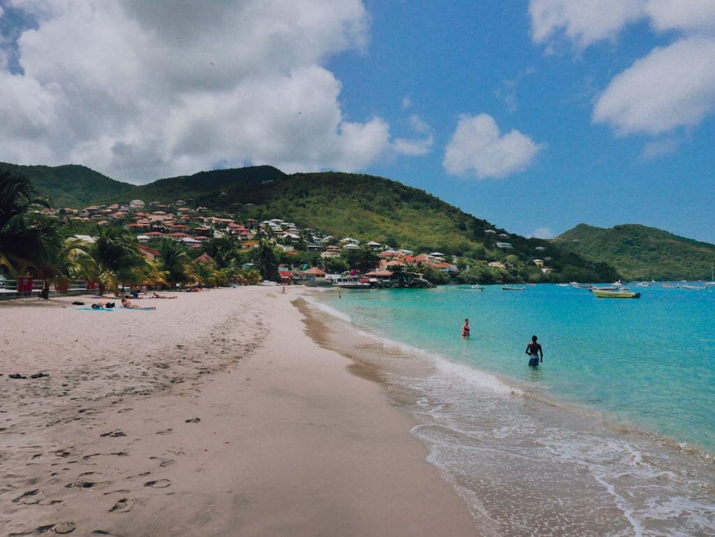 anses arlet martinique plage