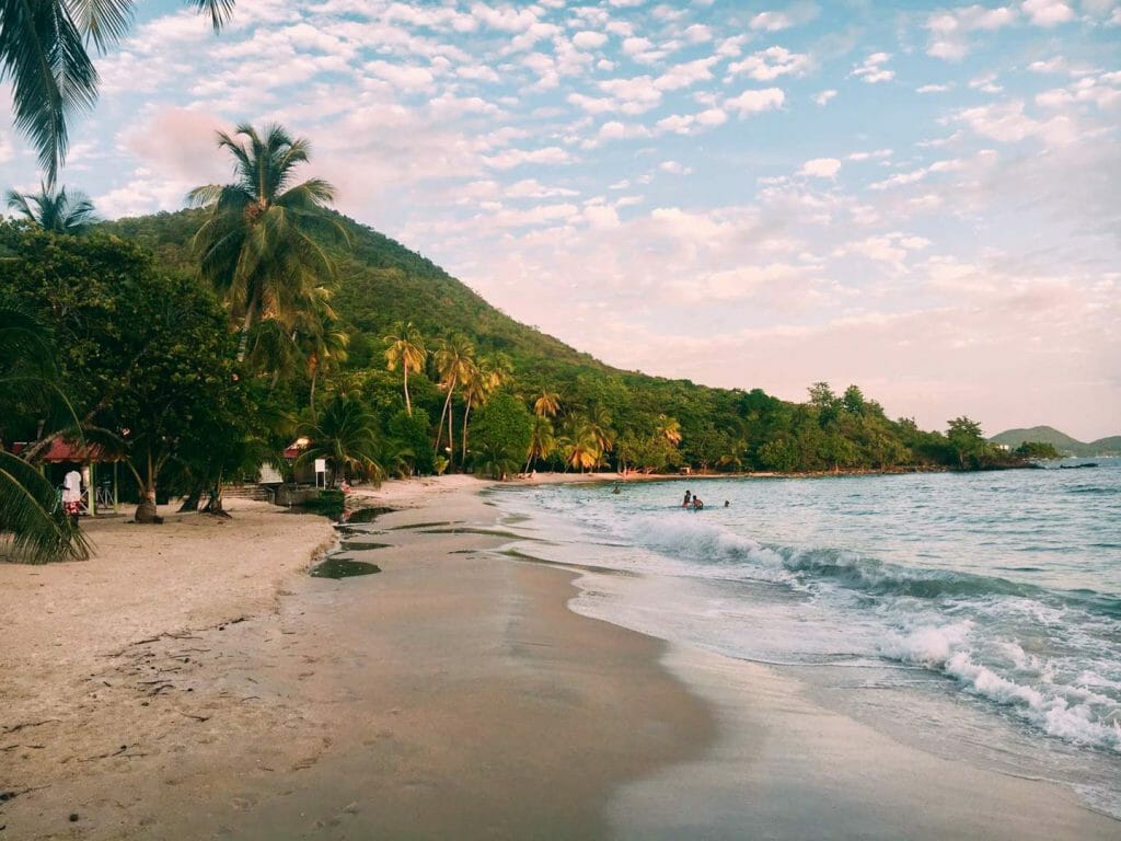 plage de pointe Marin