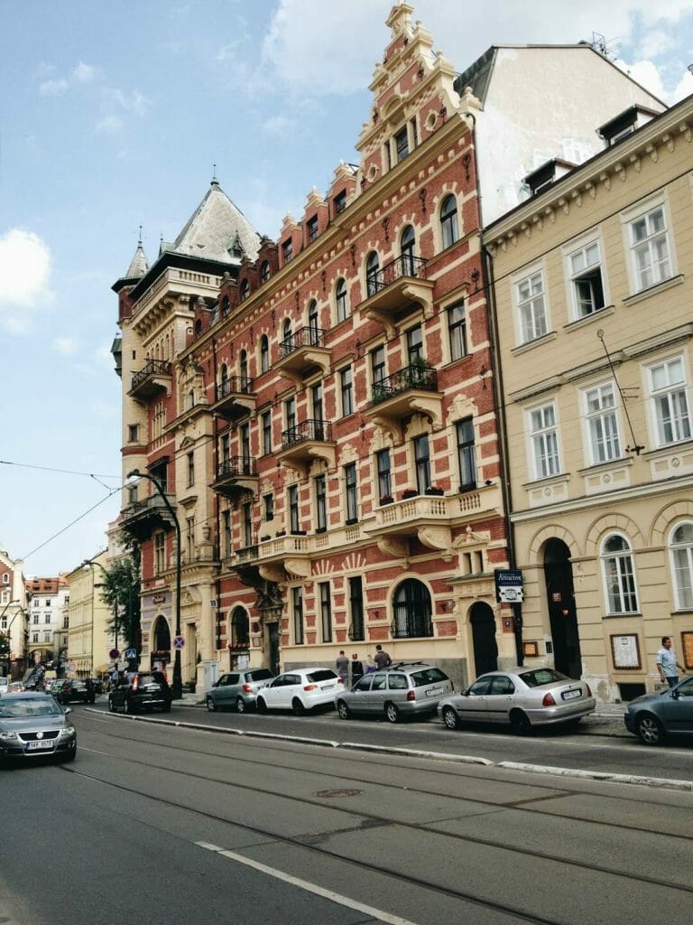 rue centre ville prague