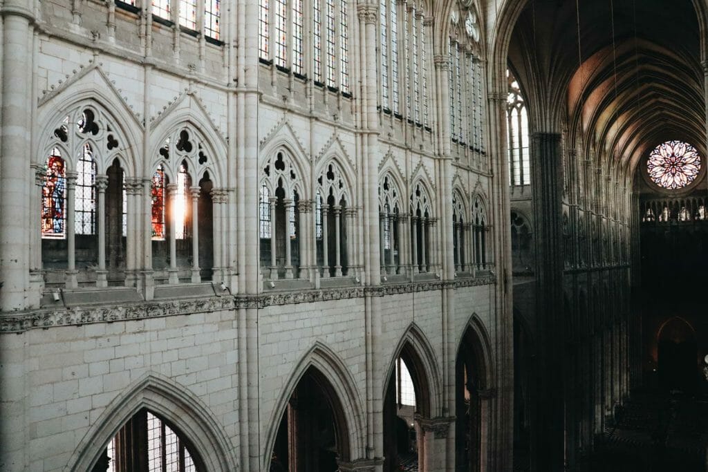 triforium cathédrale amiens