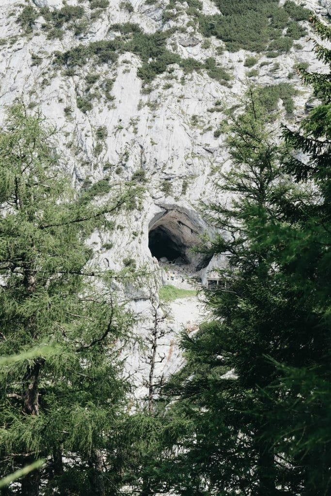 entrée grotte de glace Eisriesenwelt