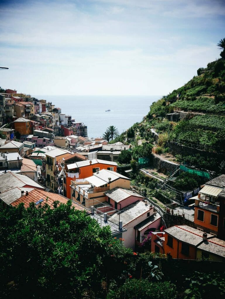 les hauteurs Riomaggiore
