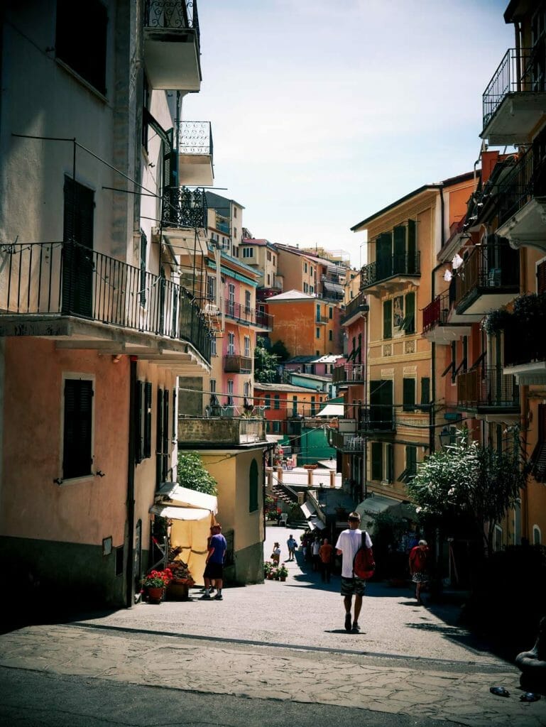 ruelle Riomaggiore italie