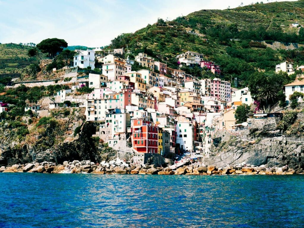 Riomaggiore vue de la mer