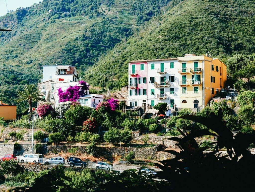 vue du haut Corniglia