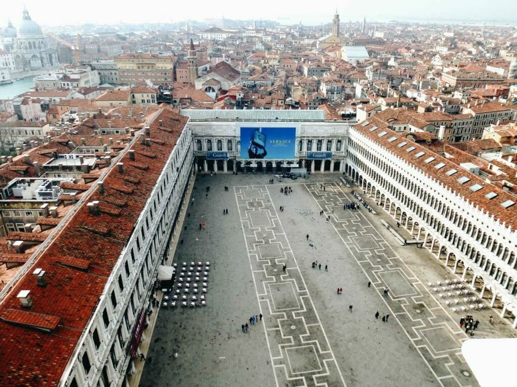 place san marco vue du haut