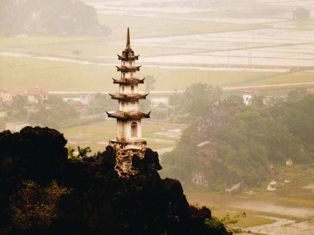 vue du haut Hang Mua