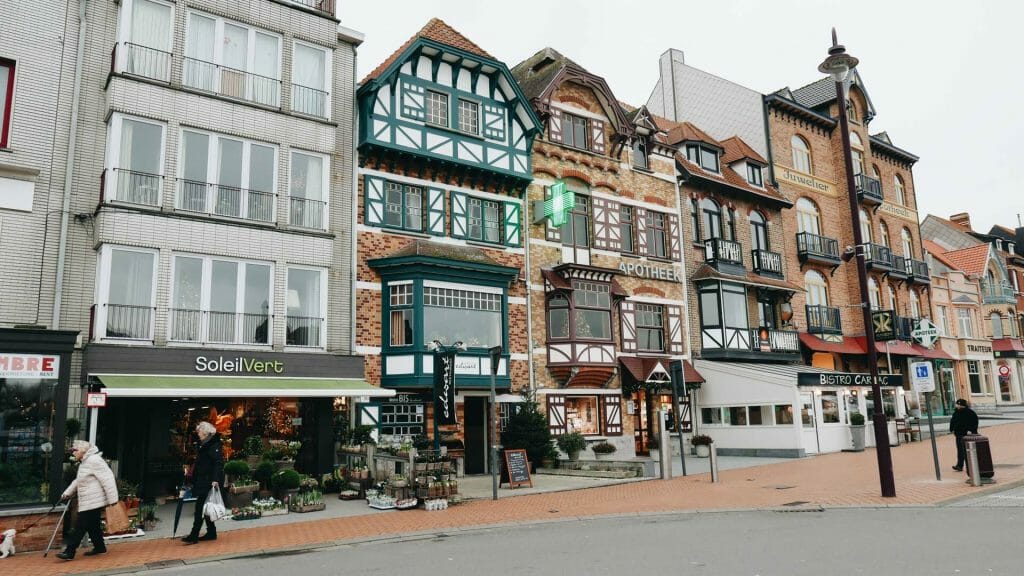 centre ville De Haan