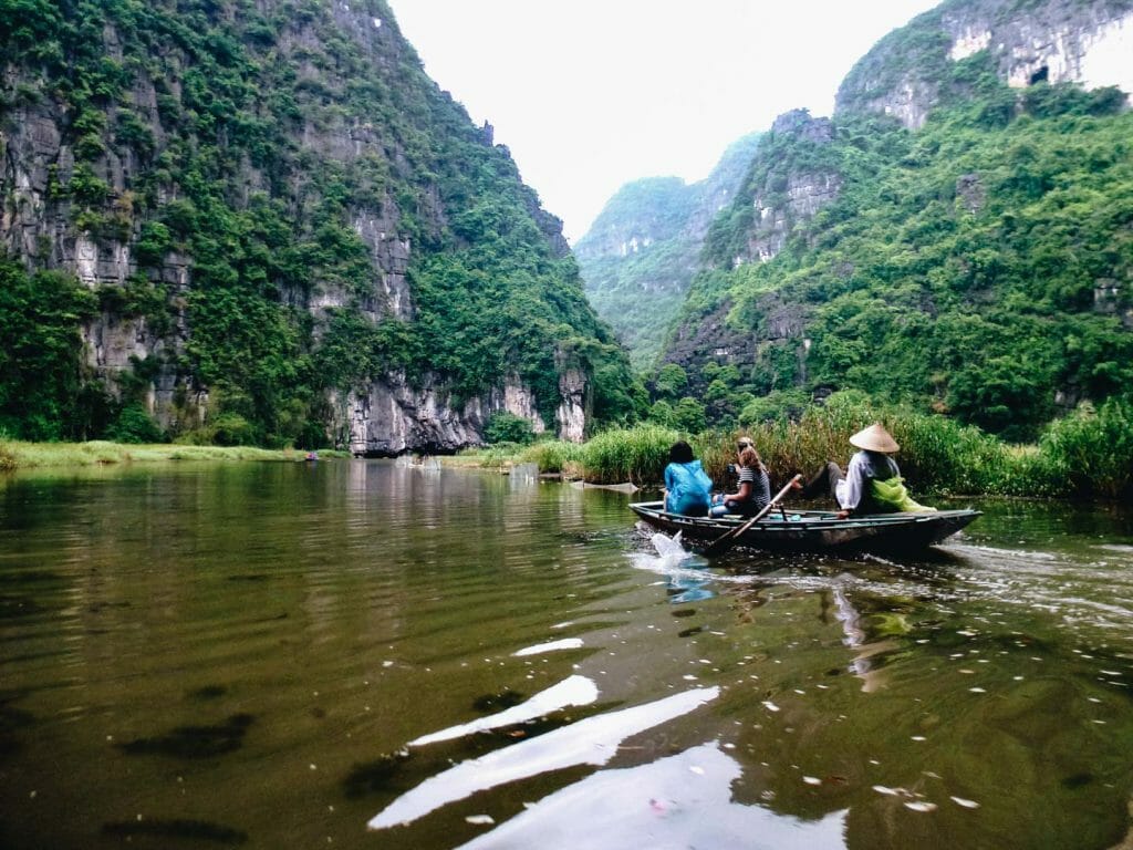 ballade barque Tam Coc