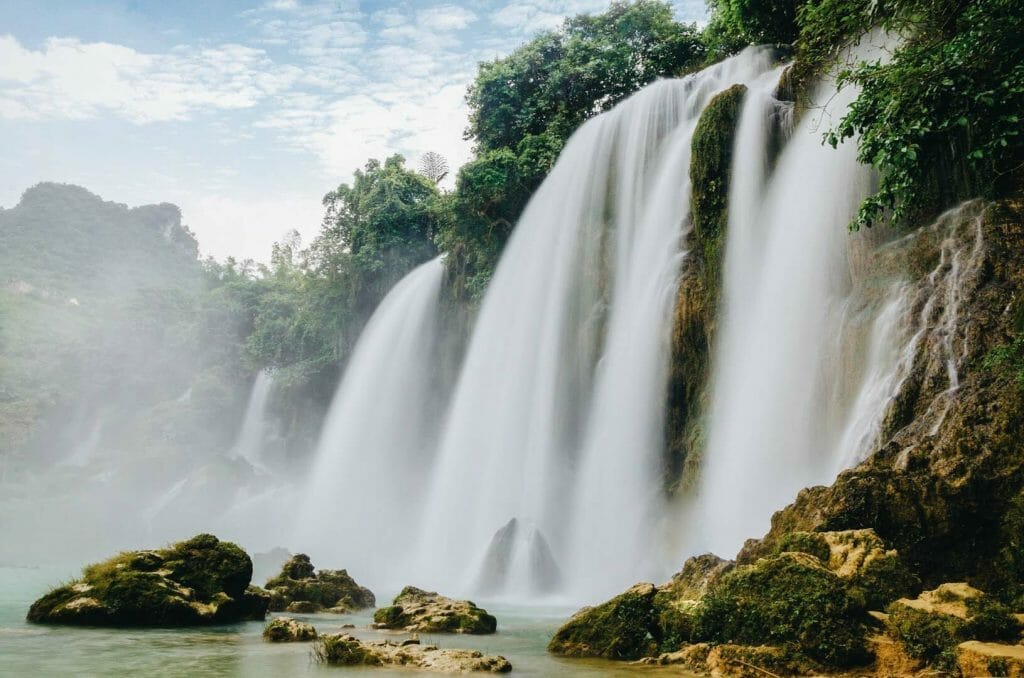 chute d'eau ban gioc