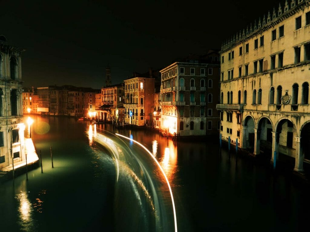 Canal Venise nuit