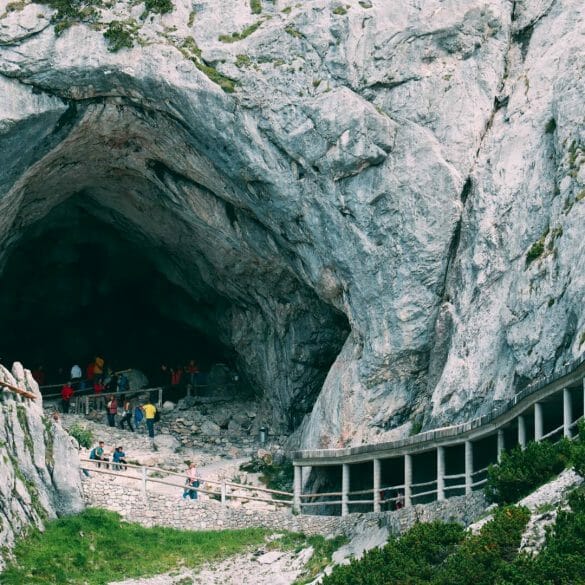 entrée grotte Eisriesenwelt