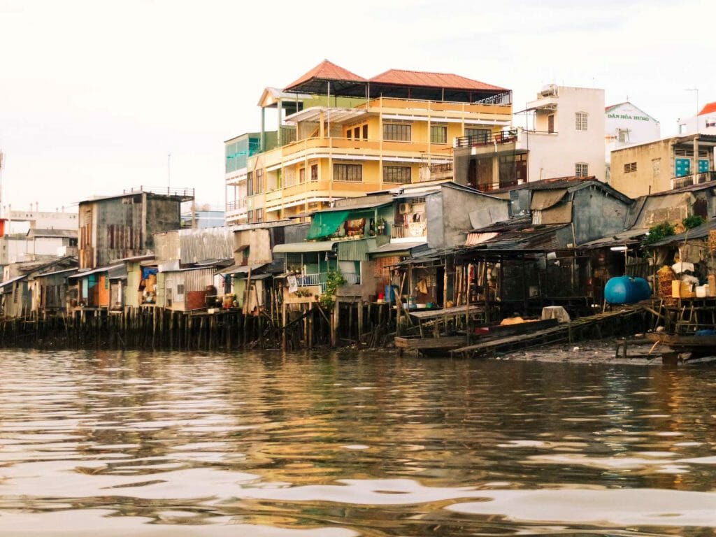 marché flottant delta mekong