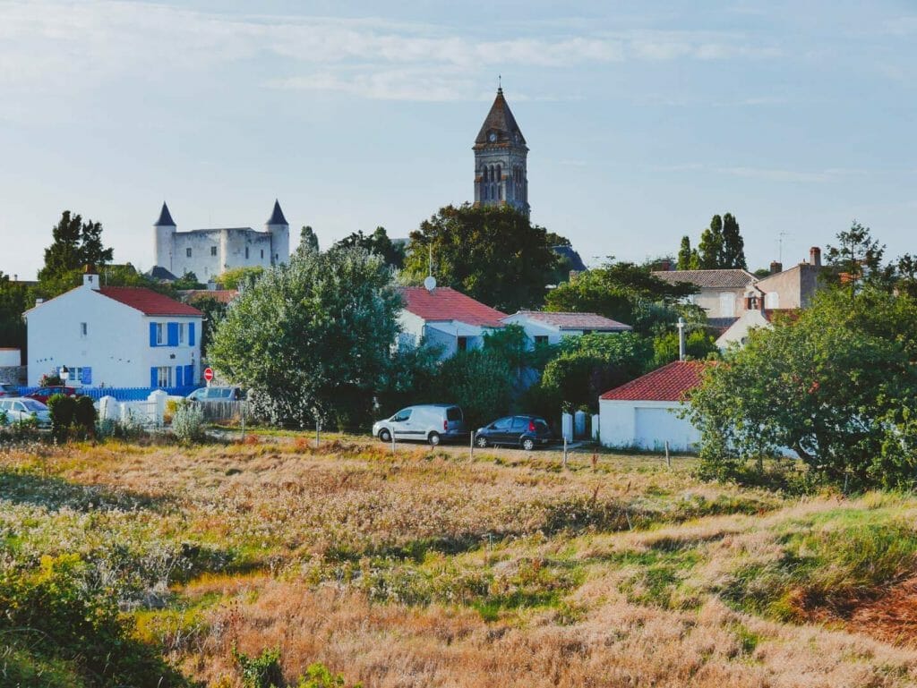 église et chateau noirmoutier