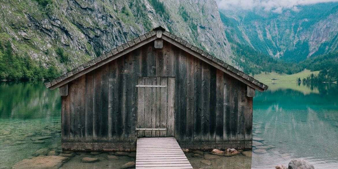 cabane lac obersee