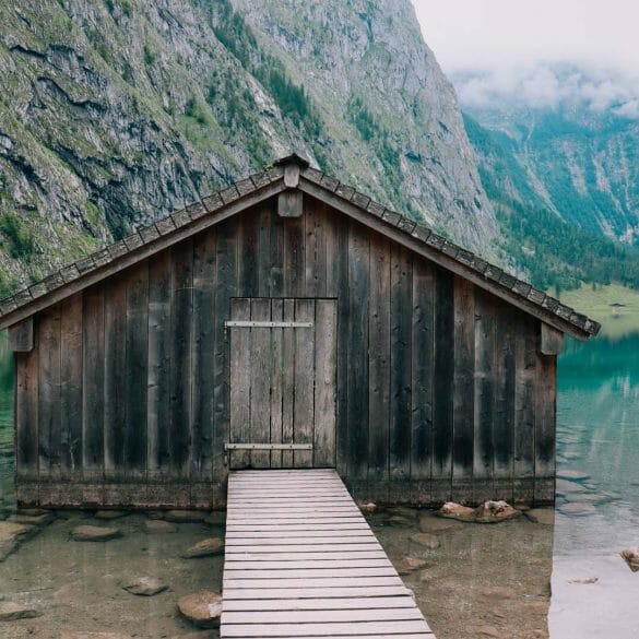 cabane lac obersee