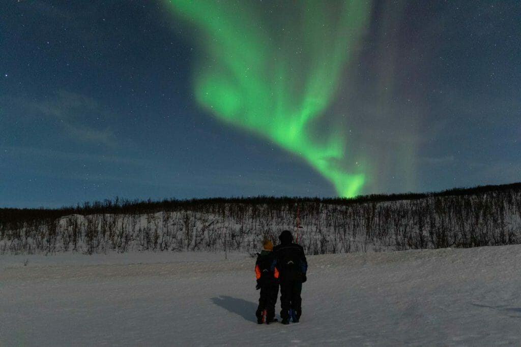 aurore boreale tromso norvege