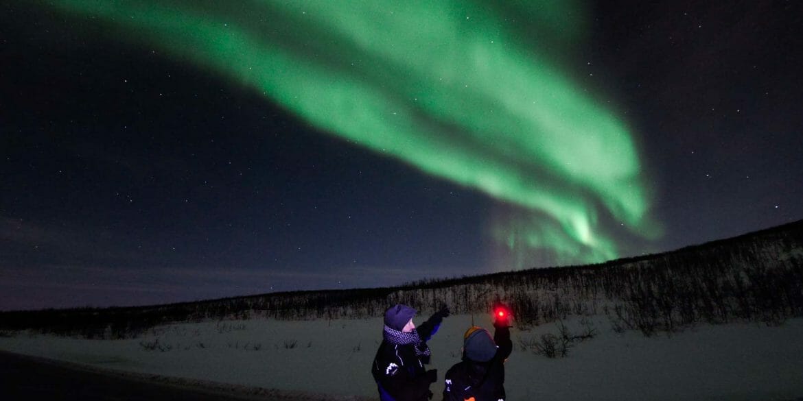 aurore boreale tromso norvege
