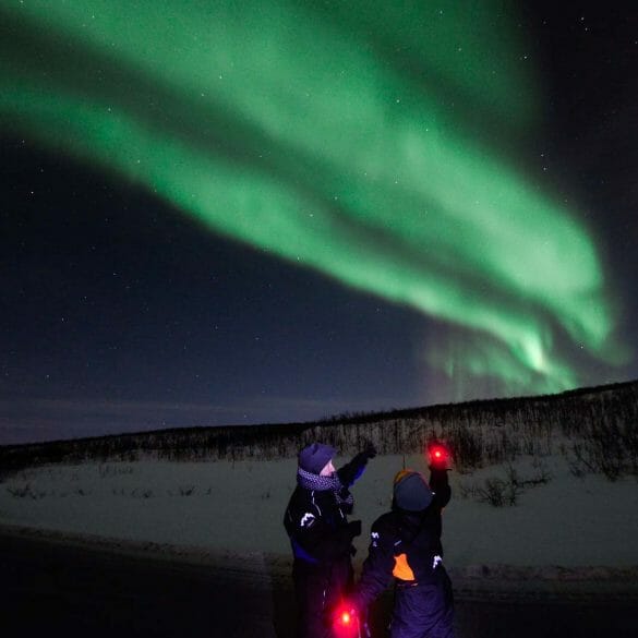 aurore boreale tromso norvege