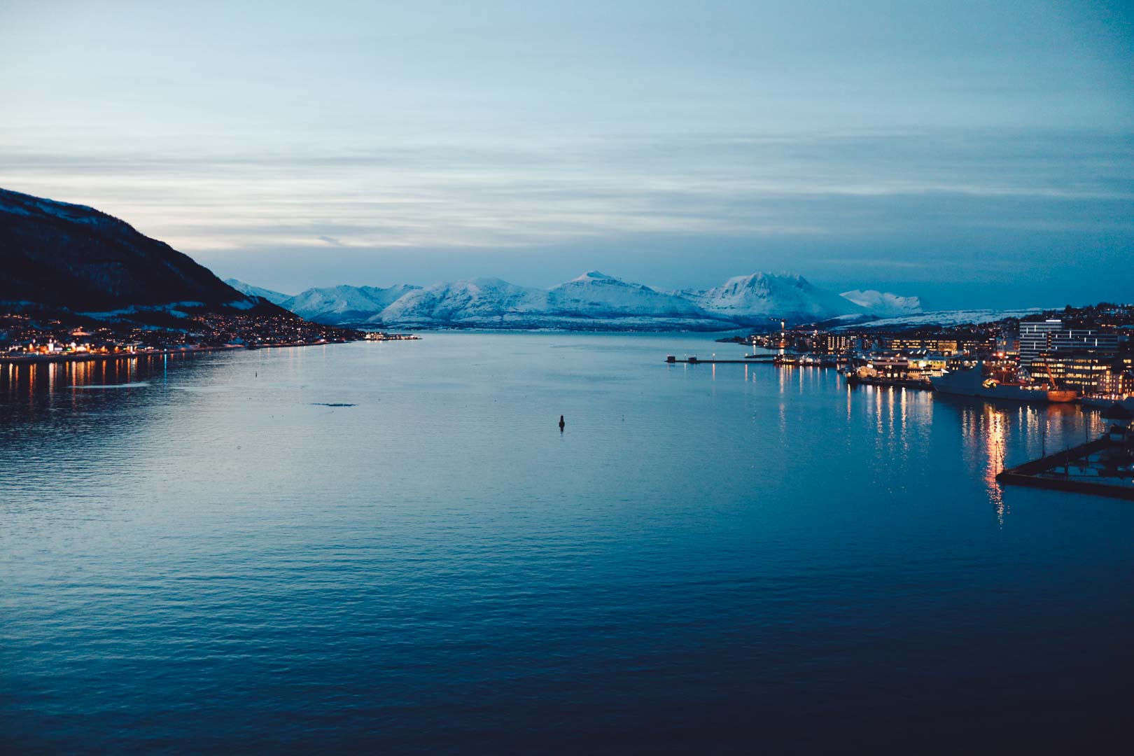 fjord tromso norvège