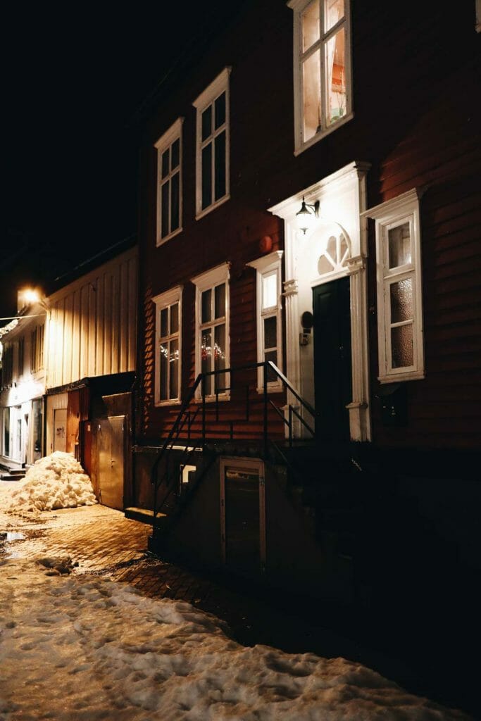 ruelle ville tromso