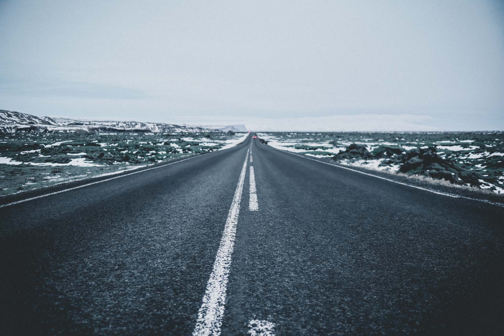 route islandaise hiver