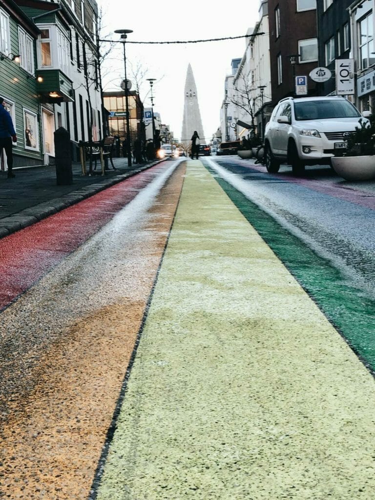 rue arc en ciel reykjavik