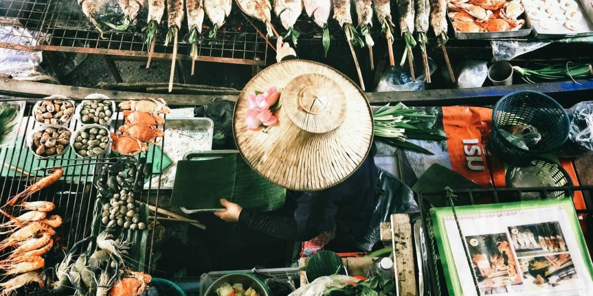 marché flotant bangkok