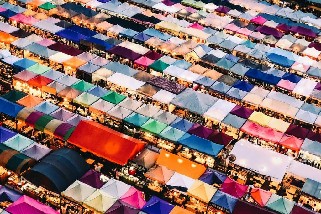 marché bangkok