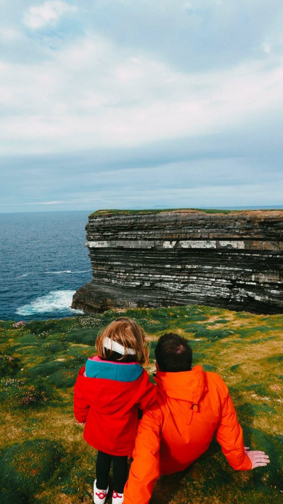 falaises downpatrick head irlande