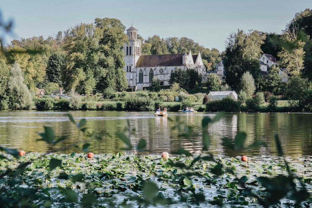 pedalo chateau pierrefonds